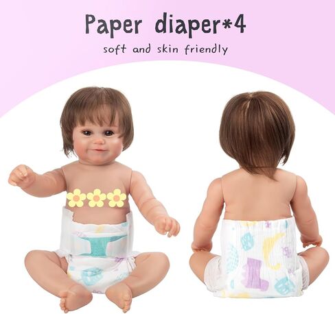 PEDOLLTREE 13 PCS Reborn Baby Doll Clothes Accessories Girl Accessories Outfit Pink Bassinet Set for 17-22 Inch Reborn Dolls,Newborn Baby Girl Doll Clothes & Blanket in Saudi Arabia