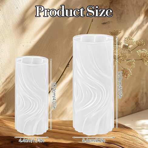 2 PCS حلزوني راتنج الصب قوالب فريدة من نوعها حداثة سيليكون عمود سيليكون الحد الأدنى مجوهرات مجوهر in Kuwait