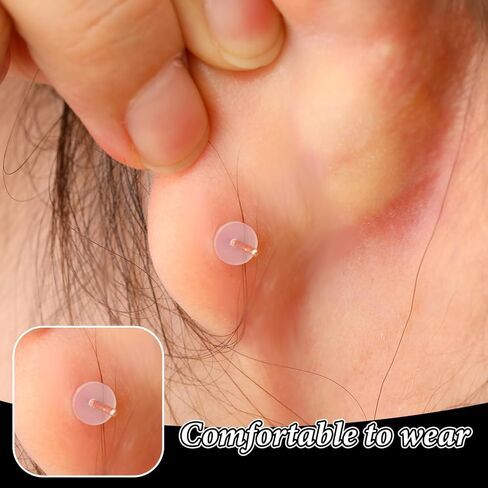 120 PCS سيليكون قرط البوابات السدادات للثقب ، 3/5/7/9 ملم أقراط السيليكون واضحة القرص للأقراط أقراص ثقب الأذن بقع دعم EARLOBE لخارقة عثرة in Kuwait