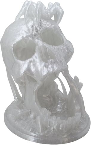 زنزانة برج Skull Dice Tower و Dragons RPG ABLETOP Gameing Game Game D&D (Random 7PCS D20 DICE SET) Crystal in Kuwait