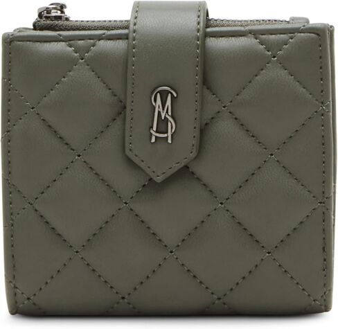 Steve Madden Womens Steve Madden JEM Bifold Card Case, Black, One Size US in Kuwait