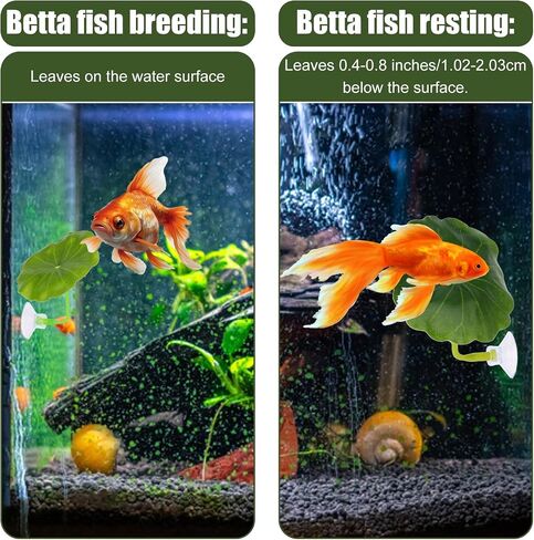 5pcs Betta Hammock Set, Plastic Adjustable Betta Leaf Hammock with Suction Cup & Clear Tube Tunnel Beta Bed Resting Spot Small Fish Toys Aquarium Hideout Beta Fish Tank Decorations Decor Accessories in Saudi Arabia