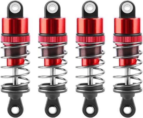 GLOBACT RC Shock Absorber Aluminum Alloy Damper for Tamiya TT-01 TT-02 WR-02 M05 M06 TA05 1/10 RC On Road Upgrade Parts（Blue） in Saudi Arabia