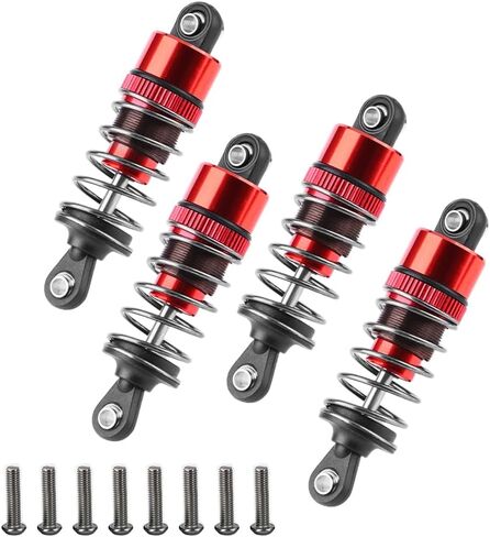 GLOBACT RC Shock Absorber Aluminum Alloy Damper for Tamiya TT-01 TT-02 WR-02 M05 M06 TA05 1/10 RC On Road Upgrade Parts（Blue） in Saudi Arabia