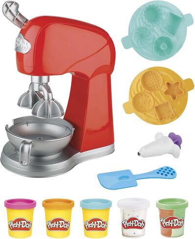 Play-Doh Kitchen Creations Magical Mixer Playset, Toy Mixer with Play Kitchen Accessories, Arts and Crafts for Kids 3 Years and Up in Saudi Arabia