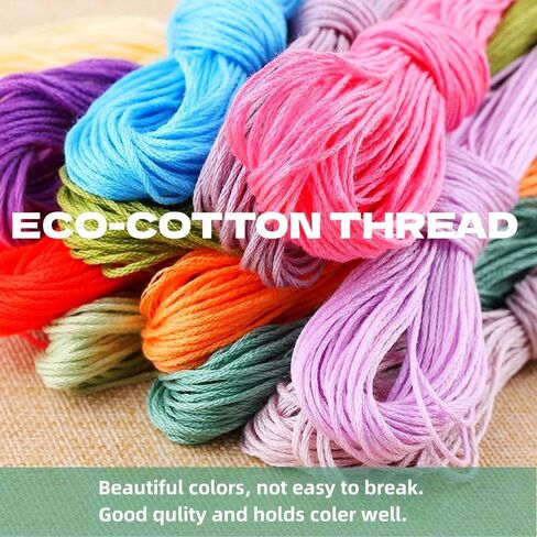 Generic Colorful London Cityscape DIY 11CT Stamped Cross Stitch Kits for Beginners Easy Needlepoint Embroidery Counted Cross Stitch Art Craft for Wall Decoration 14x14inch(1) in Saudi Arabia