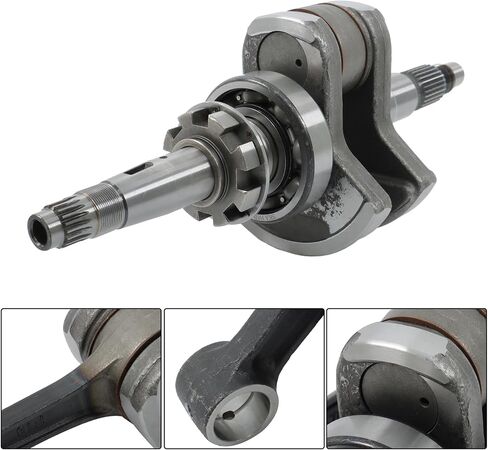 1 Pcs 1:7 500cc Crankshaft P004000132000101 Replacement for HiSun SUPERMACH Most MASSIMO 500 in Saudi Arabia