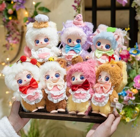 Liila‘s Chef Kitten Series Plush Blind Box, Adorable Plush Collectible Toys, 6.3IN Hangable Doll with Unique Designs Birthday Gifts, 1PCS (1 of 7 Possible Styles) in Saudi Arabia