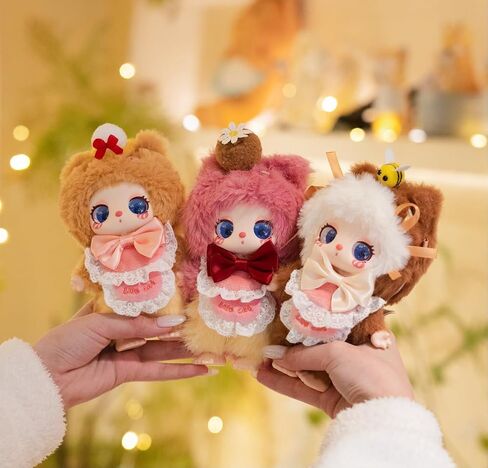 Liila‘s Chef Kitten Series Plush Blind Box, Adorable Plush Collectible Toys, 6.3IN Hangable Doll with Unique Designs Birthday Gifts, 1PCS (1 of 7 Possible Styles) in Saudi Arabia