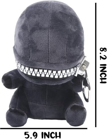 Alien Xenomorph Chestburster Facehugger Plush Toy Horror Film Stuffed Animal Strange Anime Novel Doll (Xenomorph) in Saudi Arabia