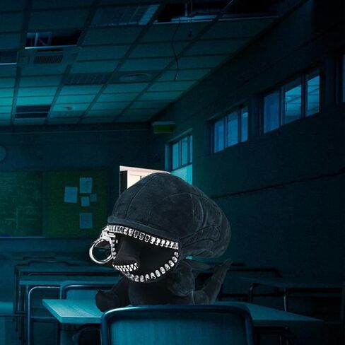 Alien Xenomorph Chestburster Facehugger Plush Toy Horror Film Stuffed Animal Strange Anime Novel Doll (Xenomorph) in Saudi Arabia