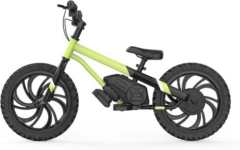 دراجة التوازن الكهربائي KB16 ، Max Speed ​​10 MPH Kids Dirt Bike ، عجلات 16 بوصة ، محرك 24 فولت ، ركوب بالطاقة البطارية على لعبة ، تتراوح أعمارهم بين 4 و 9 سنوات (أحمر) in Kuwait
