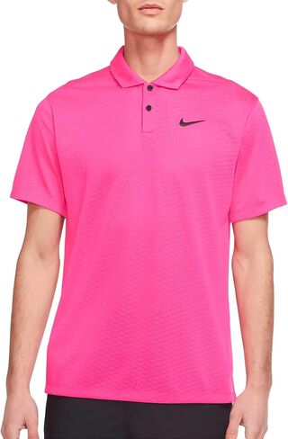 Nike Dry Fit Player Solid OLC Golf Polo 2019 كروم أصفر/فضي مصقول in Saudi Arabia