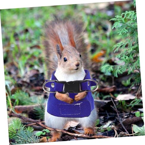 Hemoton Pet Harness مجموعة حبل الجر لـ Ginea Pig Hamster Ferret Rat Squirrel Squirrel مريح المشي in Kuwait