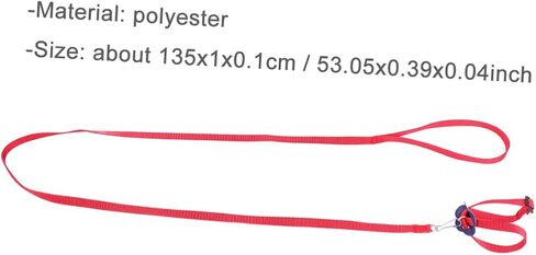 Galpada 1pc Pet Leash for Birds Hamsters Turtles Lizards خفيفة الوزن على شكل حبل على شكل رائع للأنشطة في الهواء الطلق حاضر لمحبي الحيوانات in Kuwait