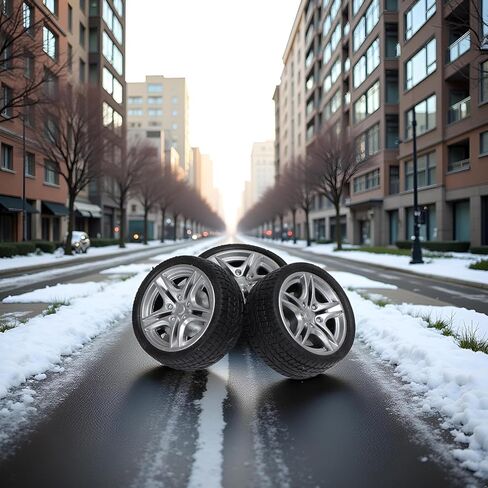 RC Car Rubber Wheel Tires,4 Pcs Black Toy Car Wheel Tires,48mm Simulation Rubber Wheel Tire Toy Model DIY RC Spare Parts Easy Installation Small in Size,Remote and App Controlled Vehicles and Parts in Saudi Arabia