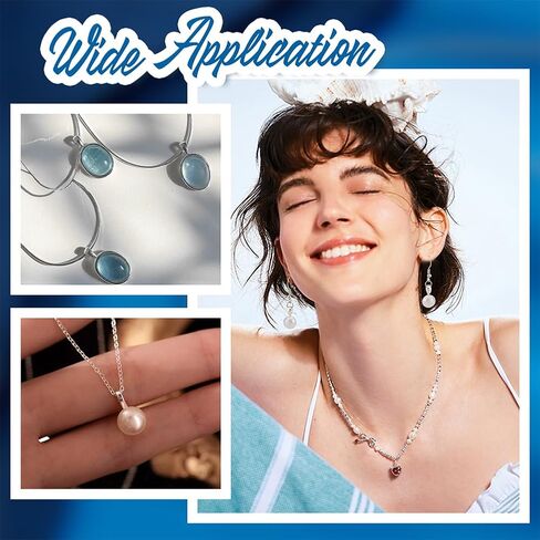 Ph Pandahall 4pcs 925 Sterling Silver Glue on Bails Pendants ، 16x8mm pad pad bails charms small pendant bails hold chain chain chain chain for anring necklace make in Saudi Arabia