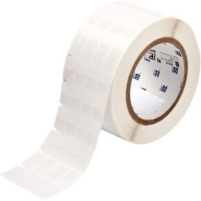 Brady THT-80-427-5 0.5" Width x 0.75" Height, B-427 Self-Laminating Vinyl, Matte Finish White/Translucent Thermal Transfer Printable Label (5000 per Roll) in Kuwait