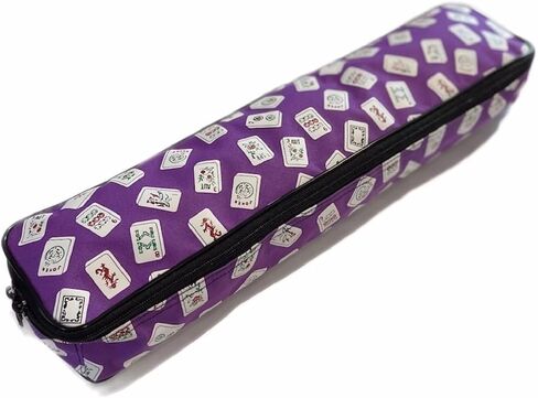 Multi-purpose (XL-Purple Color) Tile/Rack Color Tile Zippered Case for Mah Jongg Game in Saudi Arabia