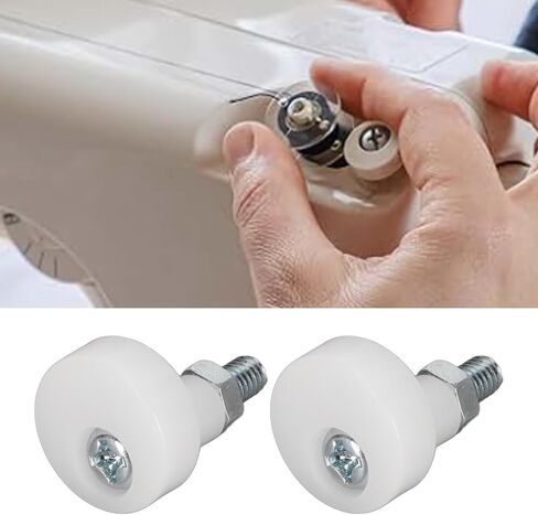 Miskall Sewing Machine Part, 2Pcs Portable Small Universal Bobbin Winder Stopper for M3220 for 2277 for 1304 for 3337 in Saudi Arabia