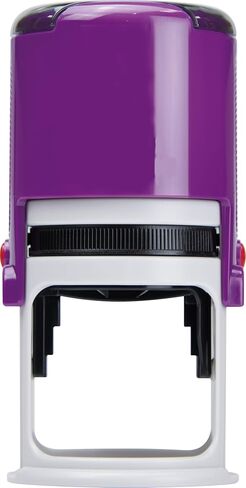 Georgia Notary Seal Embosser Bundle with Round Self Inking Stamp | (Purple, 2-Items) in Saudi Arabia