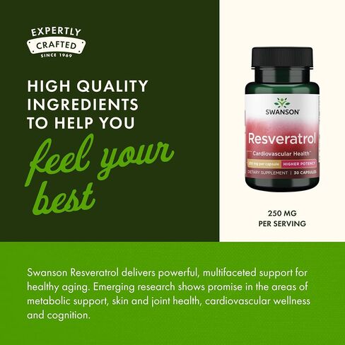 Swanson Resveratrol 250 250 Milligrams 30 Capsules in Saudi Arabia