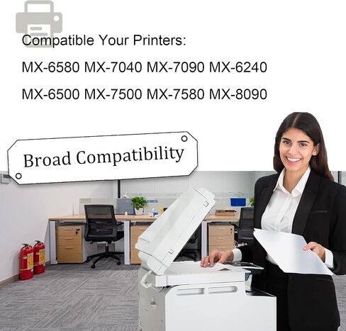 متوافق مع خراطيش حزمة الحبر الحادة MX-62NT استبدال حزمة التحرير والسرد MX-62NT-BA MX-62NT-CA MX-62NT-MA MX-62NT-YA تتوافق مع PRINTES MX-6500 MX-6580 MX-7040 MX-7090 MX-7500 in Saudi Arabia