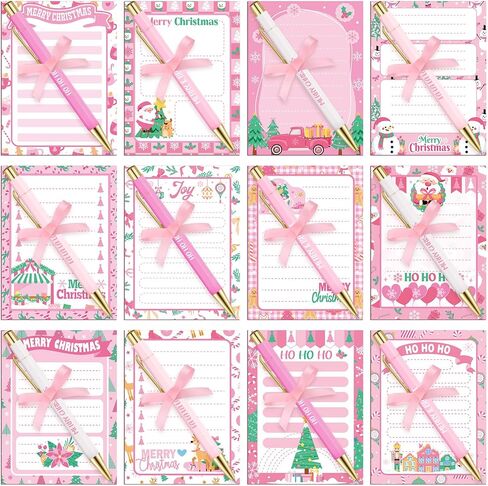 Eaasty 48 Pcs End of The Year Gifts Bulk Summer Notepads and Ice Cream Ballpoint Pens with Ribbon Graduation Last Day of School Gifts for Student Teacher Classroom Party Favor in Saudi Arabia