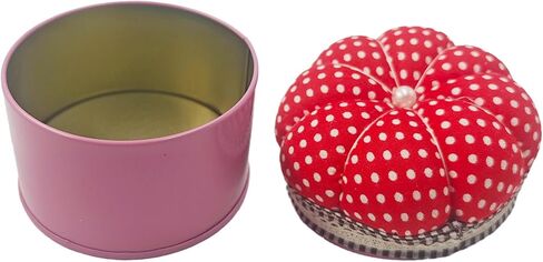 وسادة دبوس على شكل قرع بسون مع صندوق تخزين ، حامل إبرة الخياطة اللطيف للخياطة ، الحرف اليدوية ، الإبرة ، الخياطة (منمق) in Saudi Arabia