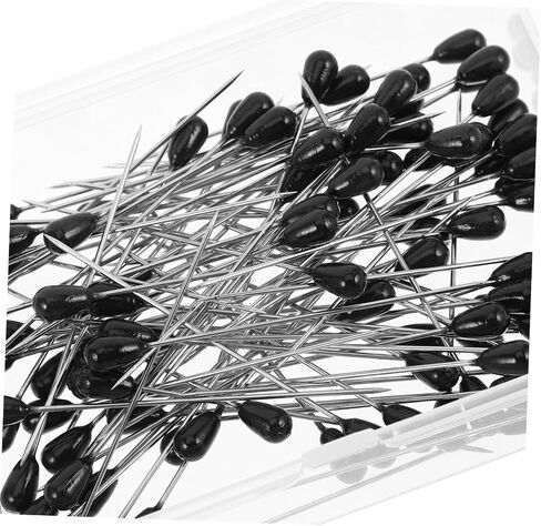 Gadpiparty 100Pcs Teardrop Pearl Head Pins Shaped Safety Pins for Sewing Quilting and Craft Projects Quilting Pins for Dressmaking and Jewelry Making in Saudi Arabia