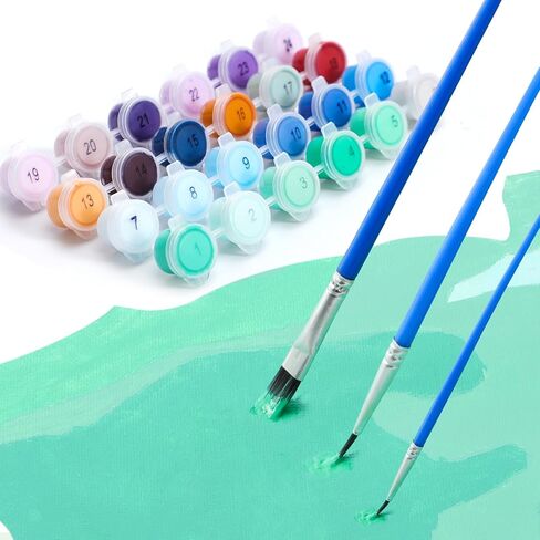 XTXGERL الطلاء بأرقام للبالغين KITS Heron Bird Animal Animal Diy Acrylic Pishing طقم للمبتدئين البالغين على القماش 16 "× 20" in Kuwait