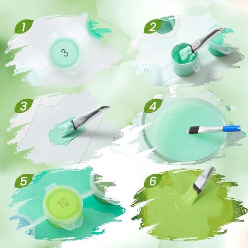 XTXGERL الطلاء بأرقام للبالغين KITS Heron Bird Animal Animal Diy Acrylic Pishing طقم للمبتدئين البالغين على القماش 16 "× 20" in Kuwait