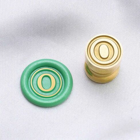 Mini Letter A -Z Wax Seal Seal Kit - 26 PCS ختم شمع الختم الأولي ، ختم أحادي النحاس 0.47 بوصة/12 مم للأظرف أو الدعوات أو هدايا عيد الحب in Kuwait