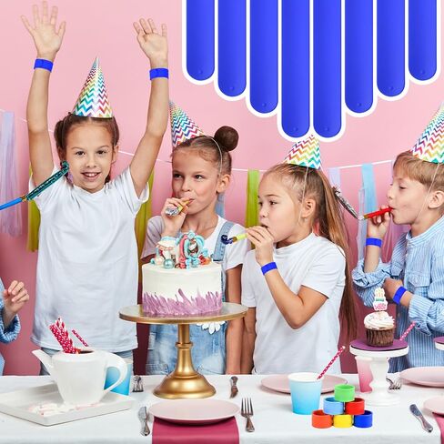 20PCS Silicone Slap Bracelets for Kids - Bulk DIY Craft Project Party Favors, Customizable Snap Bands for Birthdays, Halloween, Christmas, Classroom Prizes & Holiday Gifts (Black) in Saudi Arabia