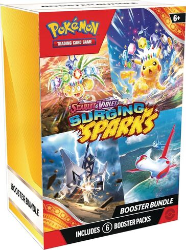 Pokémon TCG: Scarlet & Violet - حزمة الداعم للسباركيات (6 حزم معززة) in Saudi Arabia
