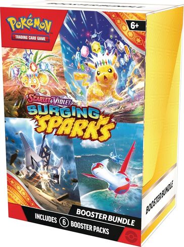 Pokémon TCG: Scarlet & Violet - حزمة الداعم للسباركيات (6 حزم معززة) in Saudi Arabia