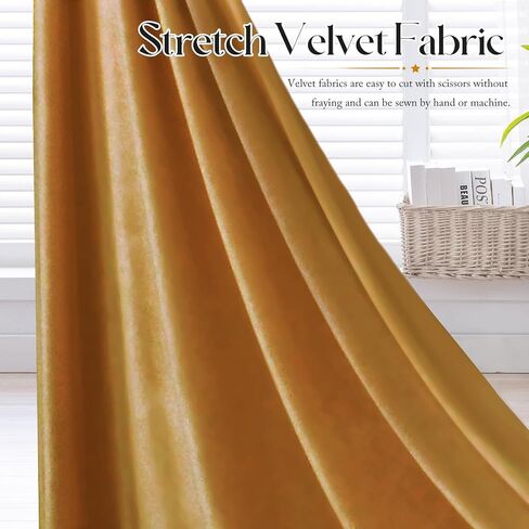 1 Yard Stretch Velvet Fabric Red - 60 Inch Wide Stretchy Velvet Cloth, 90% Polyester 10% Spandex Velvet Fabric for DIY Sewing, Upholstery, Apparel, Craft in Kuwait