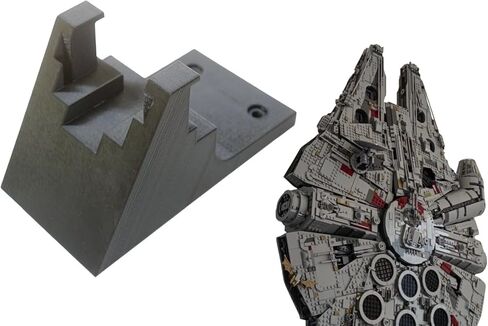 MOUNT 3D WALL FOR LEGO UCS Millennium Falcon Model 75192 VERTICAL in Kuwait
