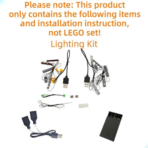 مجموعة LED LED للمنزل المسكون - متوافق مع مجموعة LEGO Creator Fairground Collection 10273 Model Building Builds (مجموعة غير متضمنة) in Saudi Arabia