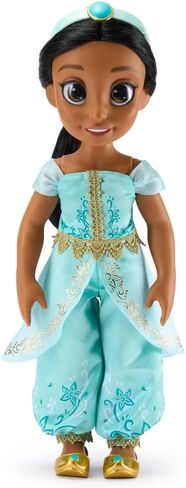 Disney Store الرسمي Rapunzel ذات مرة على قصة دمية - 16 بوصة ألعاب ديزني الأميرة التي تتميز بعيون عاكسة مع تلميذ ثلاثي الأبعاد وإيريس ، والأزياء التفصيلية ، ومشط الشعر والأحذية - يأتي في صندوق العرض in Saudi Arabia