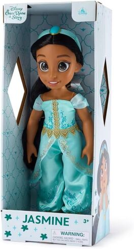 Disney Store الرسمي Rapunzel ذات مرة على قصة دمية - 16 بوصة ألعاب ديزني الأميرة التي تتميز بعيون عاكسة مع تلميذ ثلاثي الأبعاد وإيريس ، والأزياء التفصيلية ، ومشط الشعر والأحذية - يأتي في صندوق العرض in Saudi Arabia