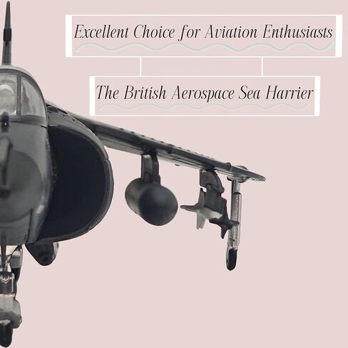 1:72 Scale Bomber Model Airplane Harrier Fighter Jet Model Attack Plane Military Model Plane Collection Plane for Gifts in Saudi Arabia