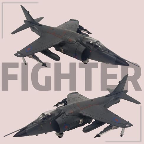 1:72 Scale Bomber Model Airplane Harrier Fighter Jet Model Attack Plane Military Model Plane Collection Plane for Gifts in Saudi Arabia