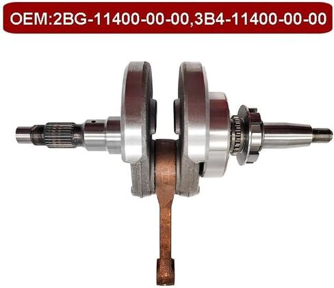 تناسب العمود المرفقي لـ YMH Grizzly 700 2BG-11400-00-00 3B4-11400-00-00 YH Grizzly Kodiak 700 Viking Crankshaving 4x4 ATV UTV Parts in Saudi Arabia