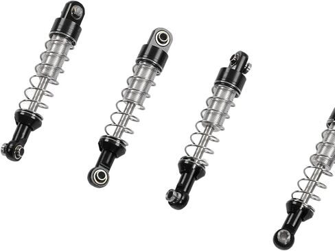 RC Car Upgrade Spare Kit, with Shocks Absorber Pull Rod, for C24 C14 C14K C24K RC Car (Black) Rc Car Pull Rod Kit in Saudi Arabia