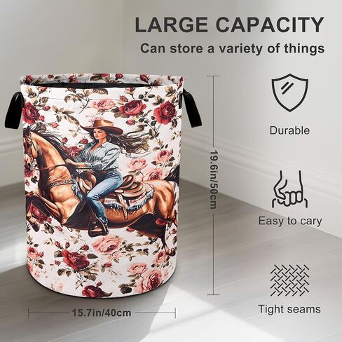 Highlandcow Sunflower Laundry Basket Laundry Hamper With Handles Collapsible Laundry Baskets Storage Basket For Room Bathroom Bedroom Decor in Kuwait