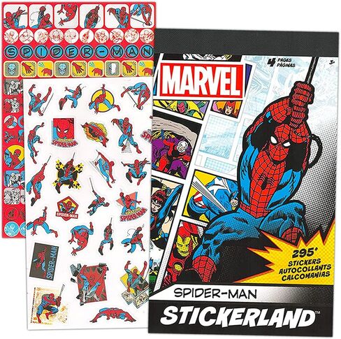 ملصقات Superhero لـ Boys Bundle ~ 900+ Super Hero ملصقات تعرض Marvel Avengers و Spiderman و TMNT لصالح الحفلات | لوازم حفلة عيد ميلاد الخارقة للأطفال in Saudi Arabia