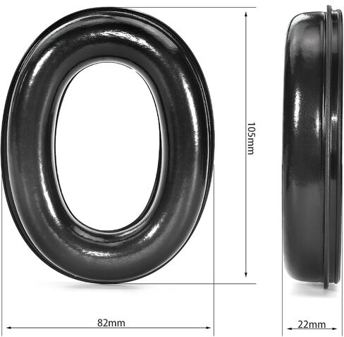 Replacement Gel Ear Pads for Sordin Supreme PRO PRO X Headphone, Headsets TPU Ear Cushions Earmuffs Protector in Saudi Arabia