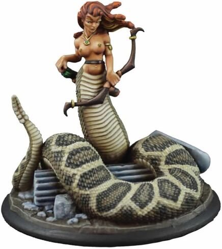 REAPER Greater Medusa Miniature 25mm Heroic Scale Figure Bones Black Miniatures in Saudi Arabia