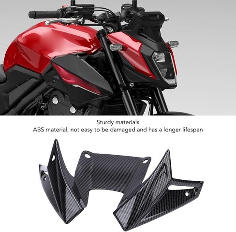 AKOZON NAKED FRONT SPOILER WINDLET UPGRY RIDED CB500 2024-2025 (نمط ألياف الكربون) in Saudi Arabia